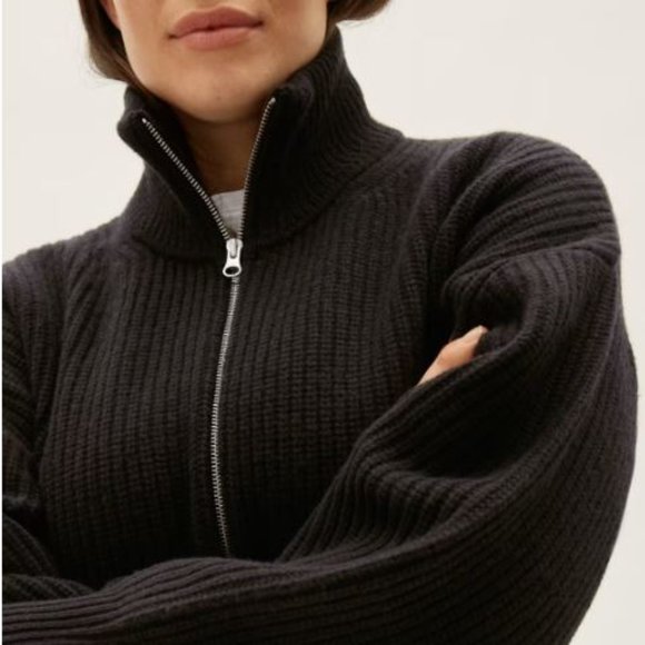 Everlane Felted Merino Half-zip Sweater - Picture 4 of 7